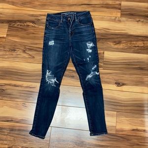 American eagle skinny jeans super stretch